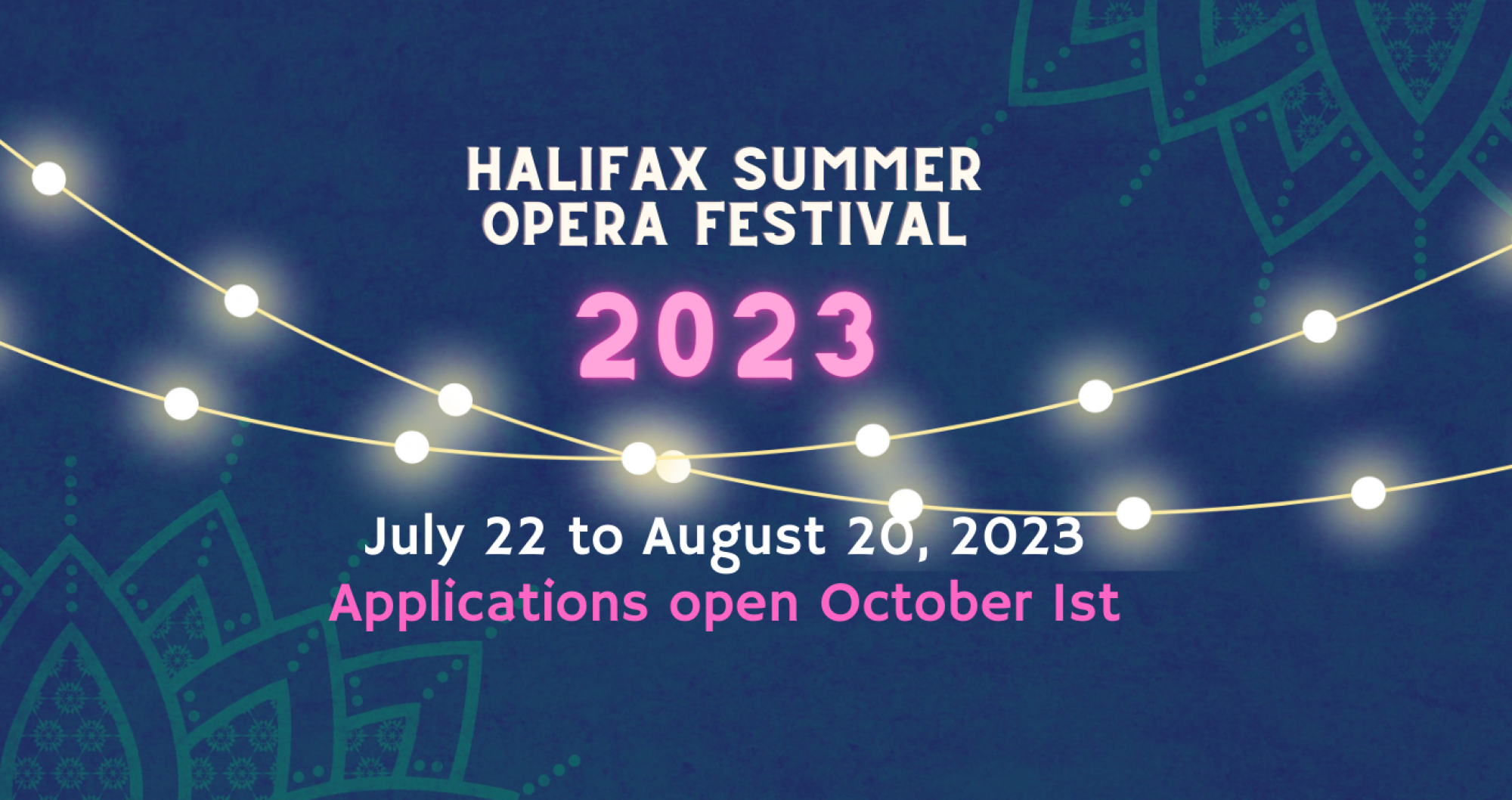 Halifax Summer Opera Festival 2023 – The supportive summer performing  experience.